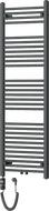 Mexen Mars elektrinis šildytuvas 1500 x 500 mm, 600 W, antracitas - W110-1500-500-2600-66