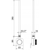 Mexen Mars elektrinis radiatorius 900 x 600 mm, 400 W, baltas - W110-0900-600-6400-20