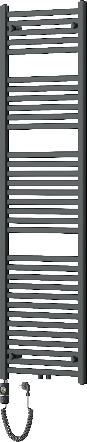 Mexen Hades elektrinis radiatorius 1800 x 500 mm, 900 W, antracitas - W104-1800-500-2900-66
