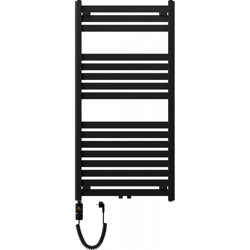 Mexen Uran elektrinis radiatorius 1200 x 600 mm, 600 W, juodas - W105-1200-600-2600-70