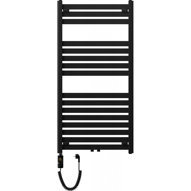 Mexen Uran elektrinis šildytuvas 1200 x 600 mm, 600 W, juodas - W105-1200-600-2600-70