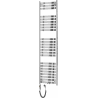 Mexen Uran elektrinis radiatorius 1800 x 500 mm, 900 W, chromas - W105-1800-500-2900-01