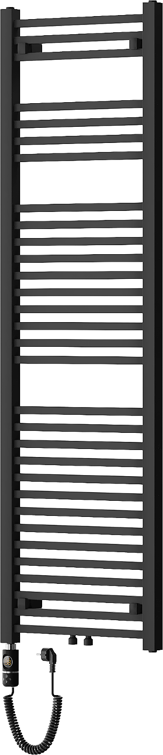 Mexen Pluton elektrinis radiatorius 1700 x 500 mm, 900 W, juodas - W106-1700-500-2900-70