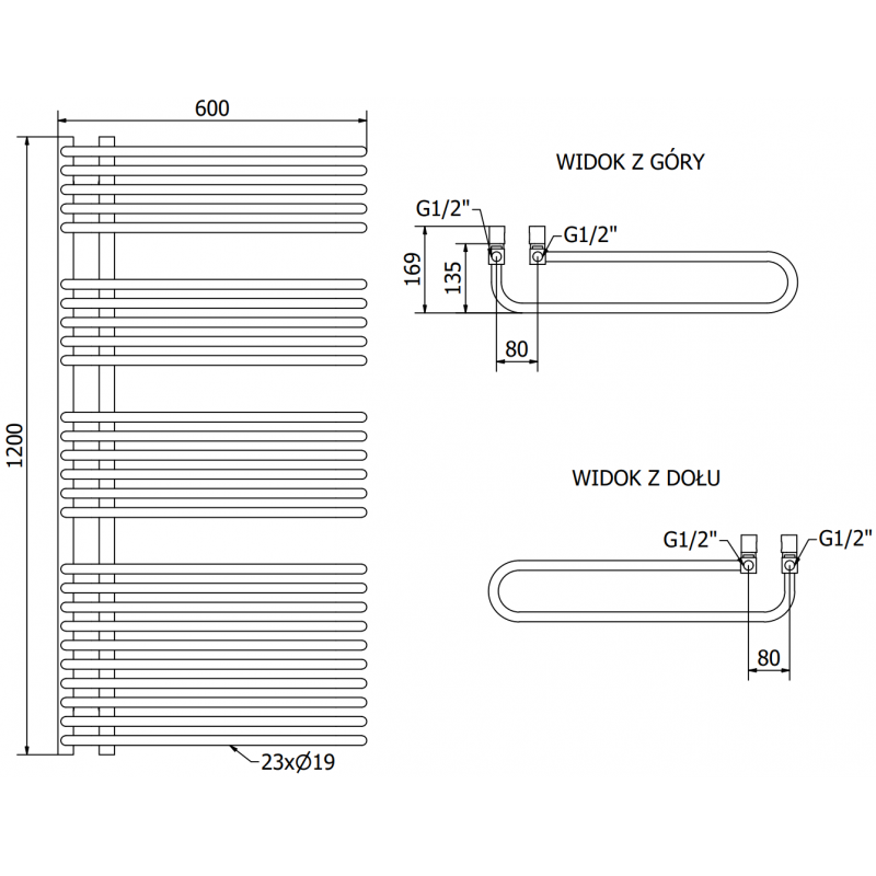 Mexen Amor elektrinis radiatorius 1200 x 600 mm, 900 W, baltas - W120-1200-600-2900-20