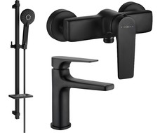 Mexen Lynx DQ40 dušo komplektas, juodas - 745904DQ40-70