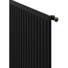 Mexen CVH10 Hygienos plokštuminis radiators 900 x 700 mm, apatinis prijungimas, 625 W, juodas - W610H-090-070-70