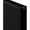 Mexen CVH20 Higieninis plokščias radiatorius 600 x 2600 mm, apatinis prijungimas, 2858 W, juodas - W620H-060-260-70