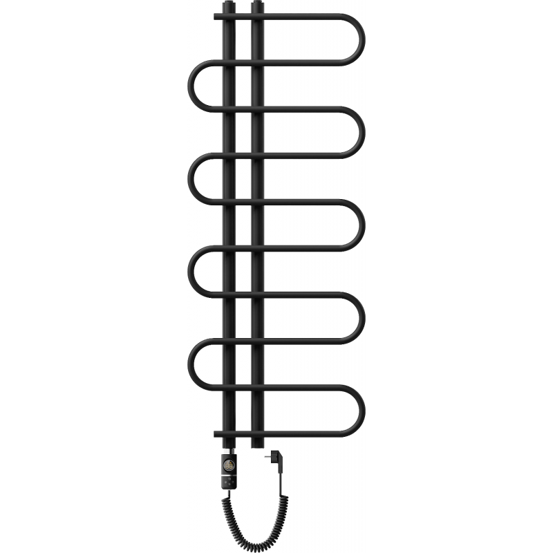 Mexen Kiso elektrinis radiatorius 1250 x 500 mm, 300 W, juodas - W114-1250-500-2300-70