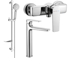 Mexen Lynx DF40 dušo komplektas, chromas - 745914DF40-00