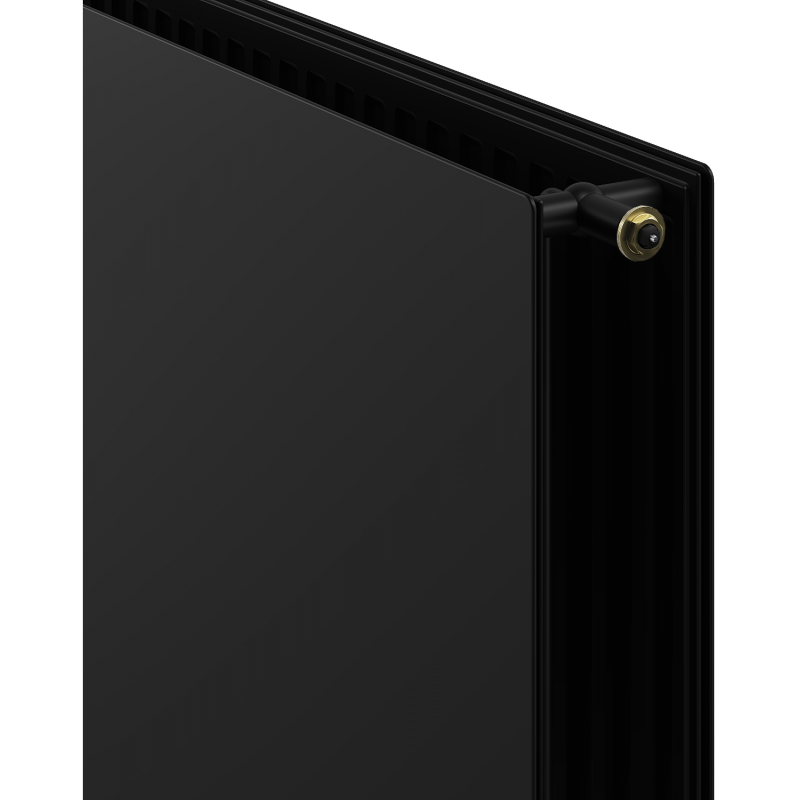 Mexen CVHF20 Higienos Flat plokščias radiatorius 500 x 600 mm, apatinis prijungimas, 518 W, juodas - W620HF-050-060-70