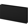 Mexen CVHF20 Higieninis plokščias radiatorių elementas 500 x 1500 mm, apatinis prijungimas, 1294 W, juodas - W620HF-050-150-70