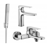 Mexen Lynx R72 vonios komplektas, chromas - 745903R72-00