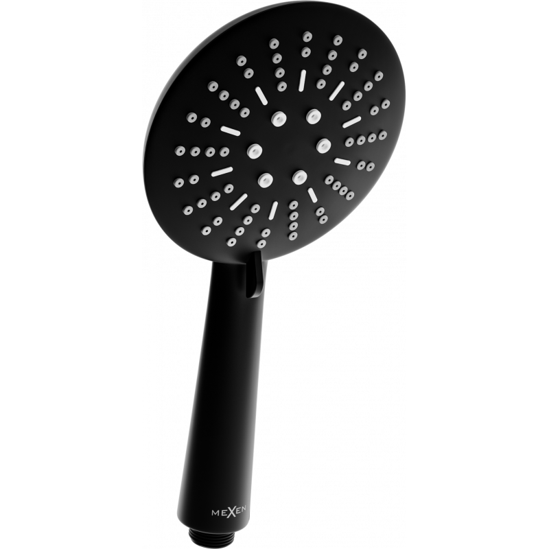 Mexen R-67 dušo galvutė 3-funkcinė, juoda - 79567-70