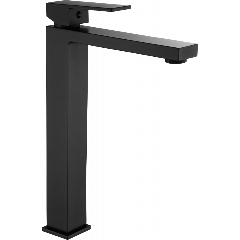 Mexen Uno aukštas praustuvo maišytuvas, juodas - 71410-70