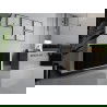 Mexen CVH30 Higienos plokštės šildytuvas 900 x 2600 mm, apatinis prijungimas, 5367 W, juodas - W630H-090-260-70