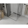Mexen Lima sulankstomas dušo kabina 120 x 120 cm, permatomas, juoda - 856-120-120-70-00