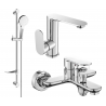 Mexen Milo DF05 vonios rinkinio chromuotas - 713053DF05-00