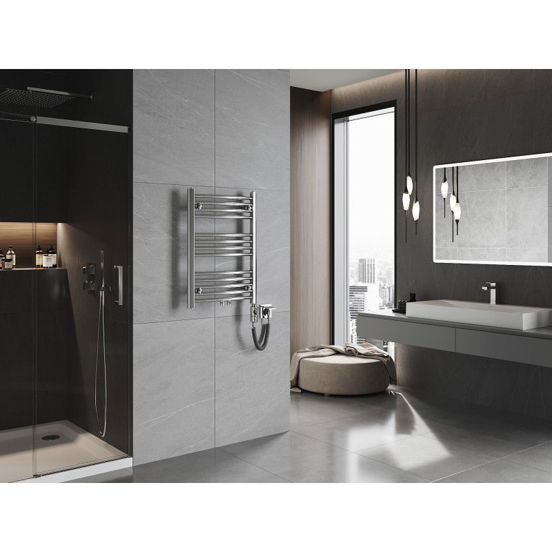 Mexen Ares elektrinis radiatorius 700 x 500 mm, 300 W, chromas - W102-0700-500-2300-01