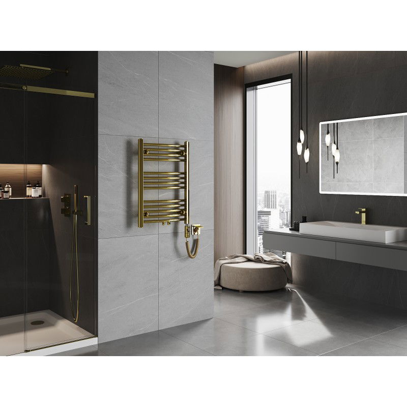 Mexen Ares elektrinis radiatorius 700 x 500 mm, 300 W, auksinis - W102-0700-500-2300-50