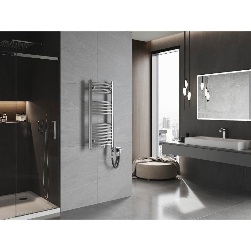 Mexen Ares elektrinis radiatorius 900 x 400 mm, 300 W, chromas - W102-0900-400-2300-01