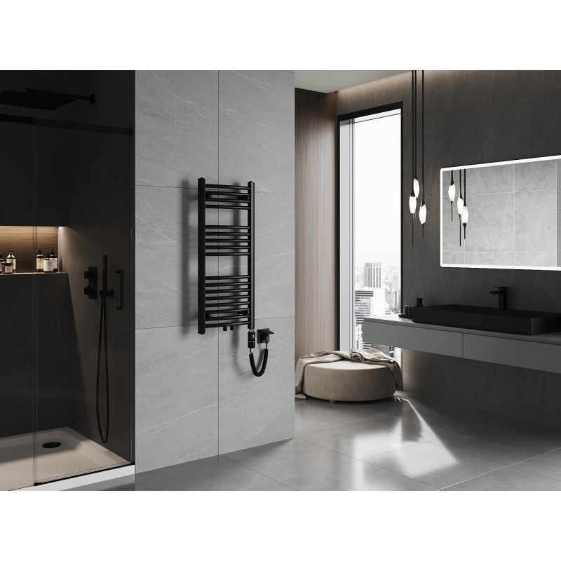 Mexen Ares elektrinis radiatorius 900 x 400 mm, 300 W, juodas - W102-0900-400-2300-70