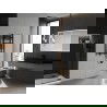 Mexen Ares elektrinis radiatorius 900 x 400 mm, 300 W, juodas - W102-0900-400-2300-70
