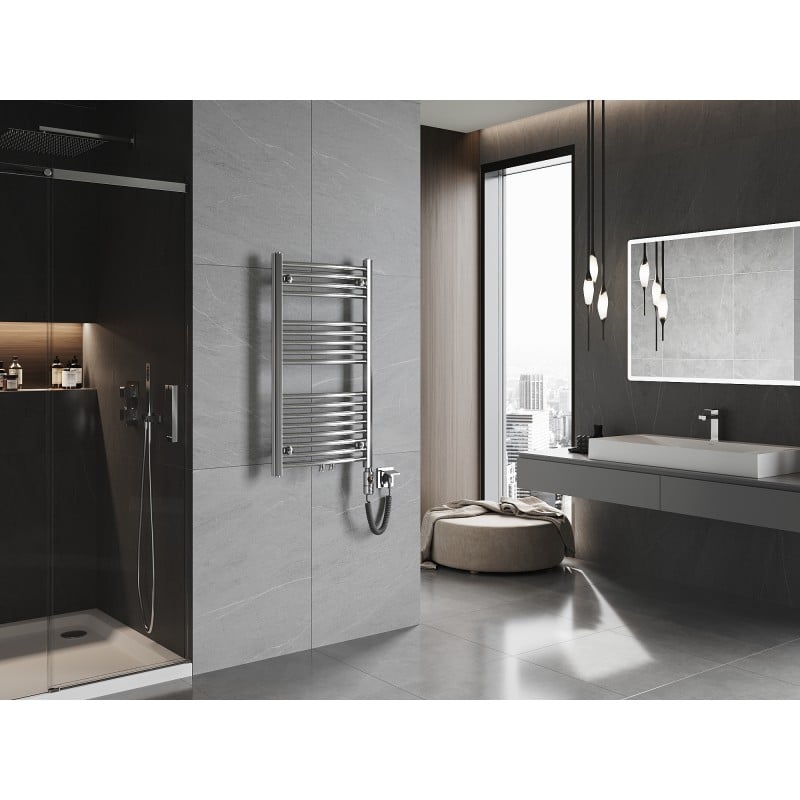 Mexen Ares elektrinis radiatorius 900 x 500 mm, 300 W, chromas - W102-0900-500-2300-01