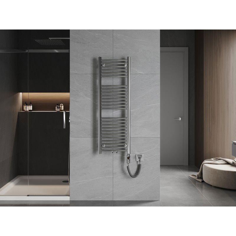 Mexen Ares elektrinis radiatorius 1200 x 400 mm, 300 W, chromas - W102-1200-400-2300-01