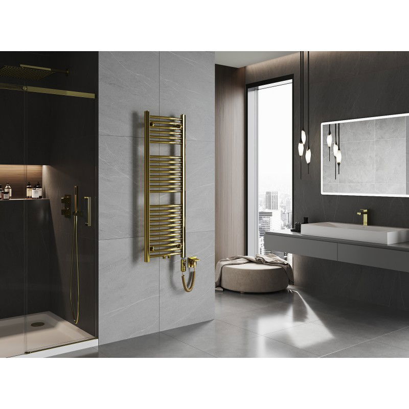 Mexen Ares elektrinis radiatorius 1200 x 400 mm, 300 W, auksinis - W102-1200-400-2300-50