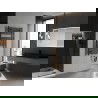 Mexen Ares elektrinis radiatorius 1200 x 600 mm, 600 W, antracitas - W102-1200-600-2600-66
