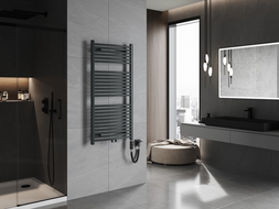 Mexen Ares elektrinis radiatorius 1200 x 600 mm, 600 W, antracito spalvos - W102-1200-600-2600-66