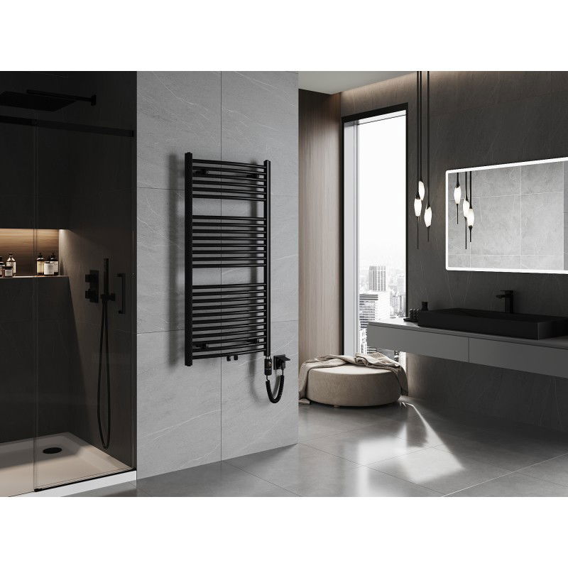 Mexen Ares elektrinis radiatorius 1200 x 600 mm, 600 W, juodas - W102-1200-600-2600-70