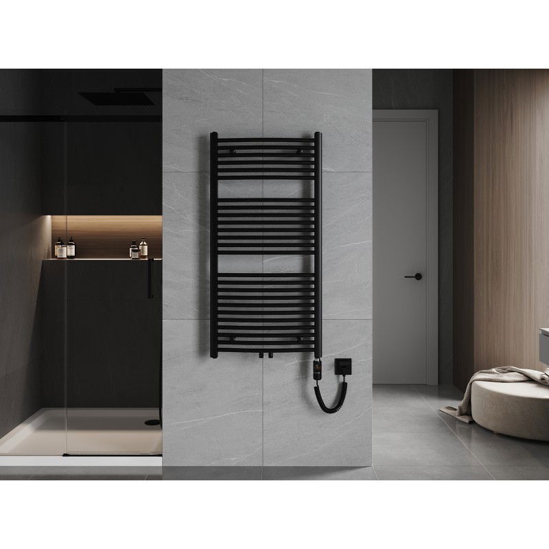 Mexen Ares elektrinis radiatorius 1200 x 600 mm, 600 W, juodas - W102-1200-600-2600-70