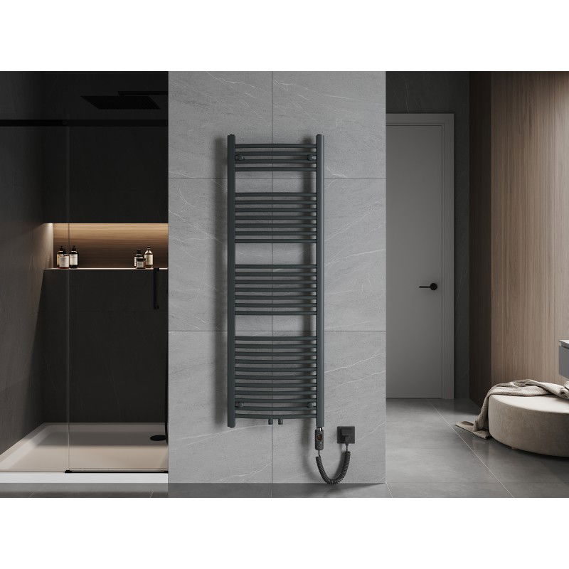 Mexen Ares elektrinis radiatorius 1500 x 500 mm, 600 W, antracitas - W102-1500-500-2600-66