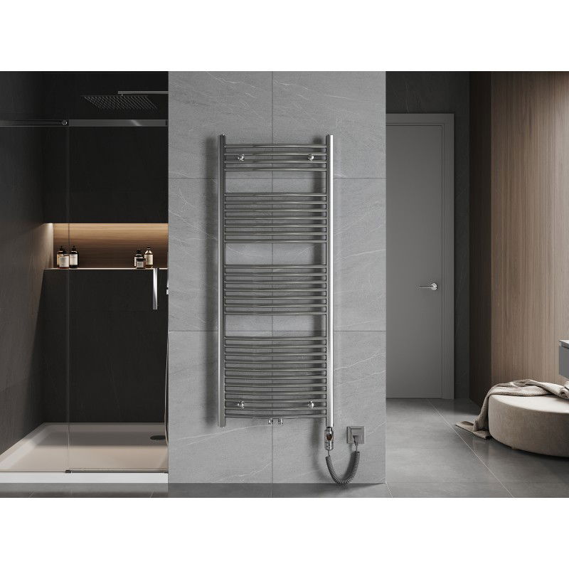 Mexen Ares elektrinis radiatorius 1500 x 600 mm, 600 W, chromas - W102-1500-600-2600-01