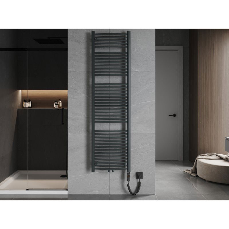 Mexen Ares elektrinis radiatorius 1800 x 500 mm, 900 W, antracitas - W102-1800-500-2900-66