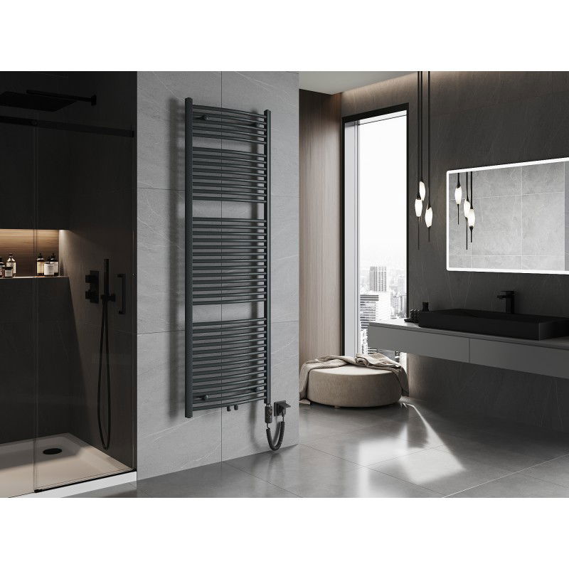 Mexen Ares elektrinis radiatorius 1800 x 600 mm, 900 W, antracitas - W102-1800-600-2900-66