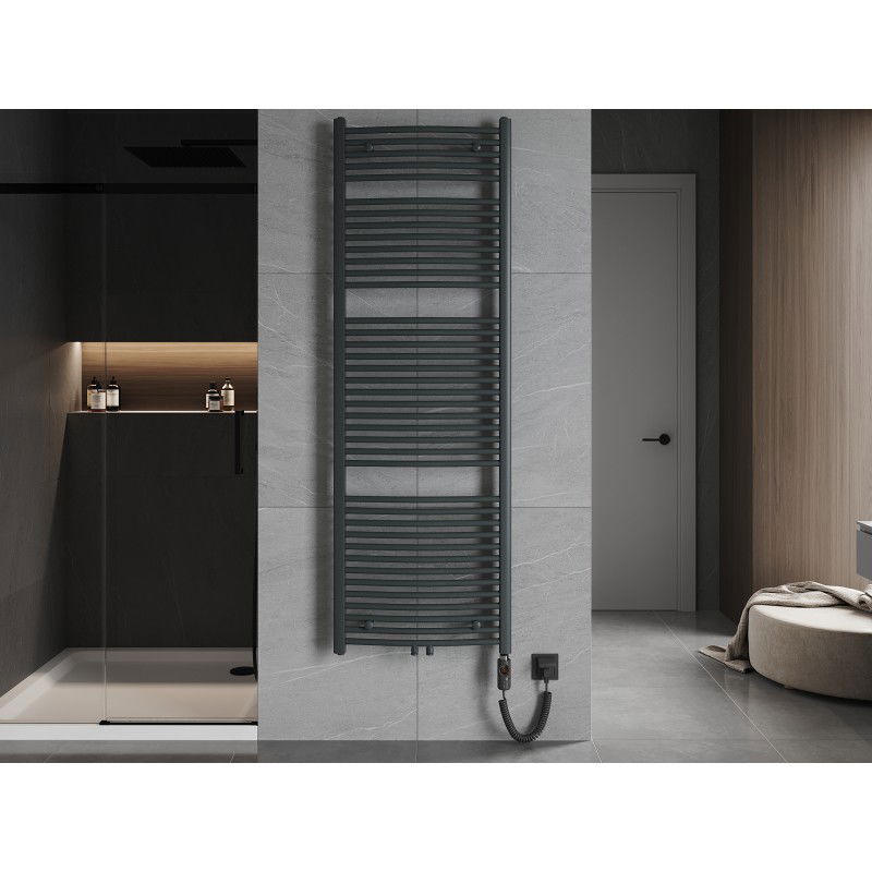 Mexen Ares elektrinis radiatorius 1800 x 600 mm, 900 W, antracitas - W102-1800-600-2900-66