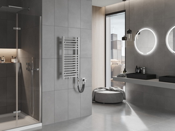 Mexen Hades elektrinis radiatorius 800 x 400 mm, 300 W, chromas - W104-0800-400-2300-01