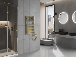 Mexen Hades elektrinis radiatorius 800 x 400 mm, 300 W, auksinis - W104-0800-400-2300-50