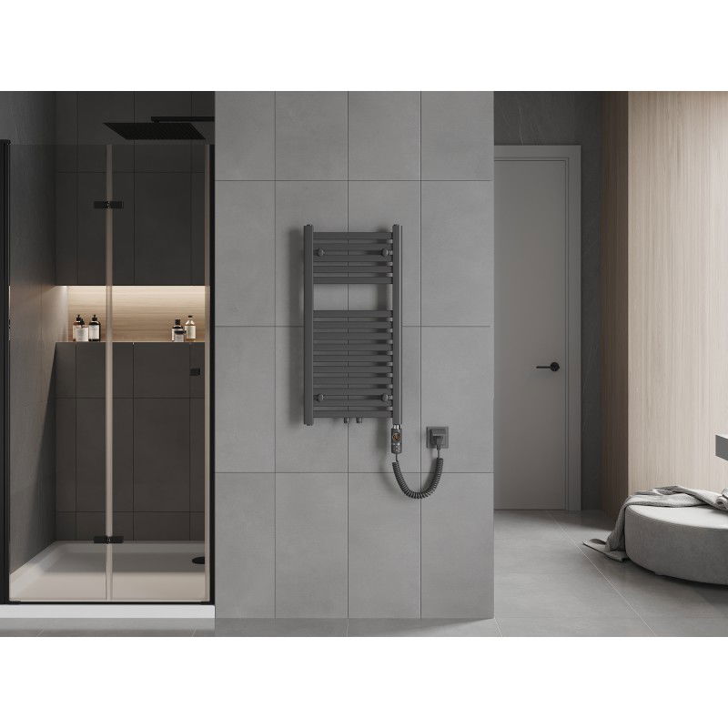 Mexen Hades elektrinis radiatorius 800 x 400 mm, 300 W, antracitas - W104-0800-400-2300-66