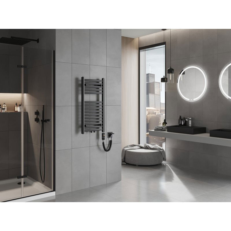 Mexen Hades elektrinis radiatorius 800 x 400 mm, 300 W, juodas - W104-0800-400-2300-70