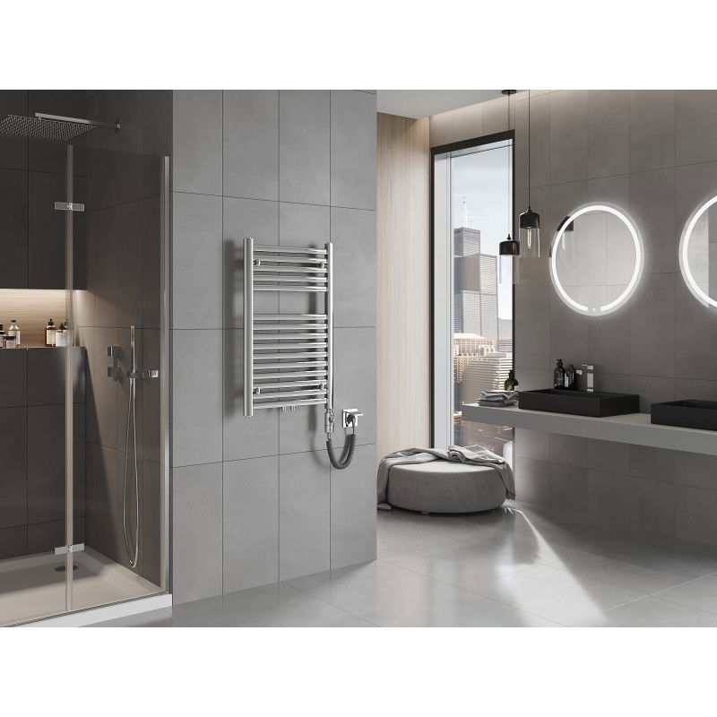 Mexen Hades elektrinis radiatorius 800 x 500 mm, 300 W, chromas - W104-0800-500-2300-01