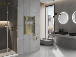 Mexen Hades elektrinis radiatorius 800 x 500 mm, 300 W, auksinis - W104-0800-500-2300-50