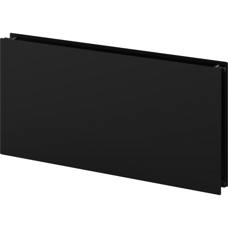 Mexen CHF20 Higienos Plokštelinis radiatorių 300 x 1300 mm, šoninis prijungimas, 738 W, juodas - W420HF-030-130-70