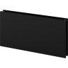 Mexen CHF20 Higienos Plokštelinis radiatorių 300 x 1300 mm, šoninis prijungimas, 738 W, juodas - W420HF-030-130-70