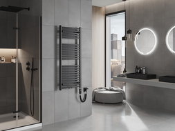 Mexen Hades elektrinis radiatoriaus 1200 x 500 mm, 600 W, juodas - W104-1200-500-2600-70