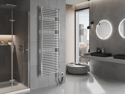 Mexen Hades elektrinis radiatorius 1800 x 600 mm, 900 W, chromas - W104-1800-600-2900-01