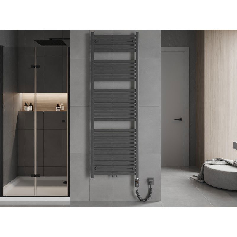 Mexen Hades elektrinis radiatorius 1800 x 600 mm, 900 W, antracitas - W104-1800-600-2900-66