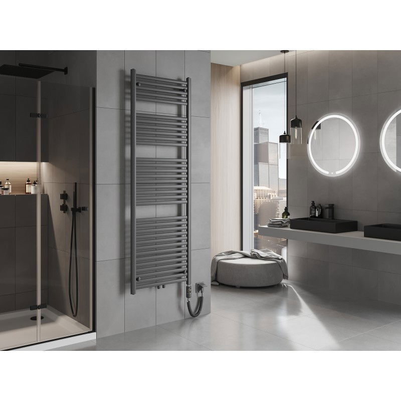 Mexen Hades elektrinis radiatorius 1800 x 600 mm, 900 W, antracitas - W104-1800-600-2900-66